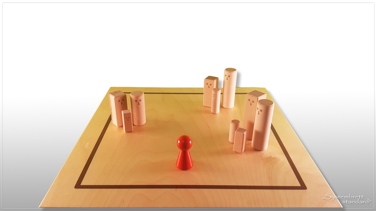 www.systembrett.at &middot; Systembrett-Artikel &middot; &bdquo;Systembrett standard&rdquo; im Format 45 x 45 Zentimeter inklusive 24 unbehandelten Holzfiguren aus massiver Buche