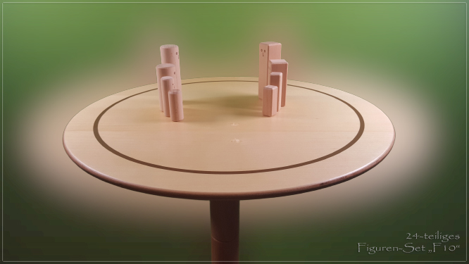 www.systembrett.at &middot; Systembrett-Artikel &middot; 24-teiliges, naturfarbenes Figuren-Set &bdquo;F10&rdquo;