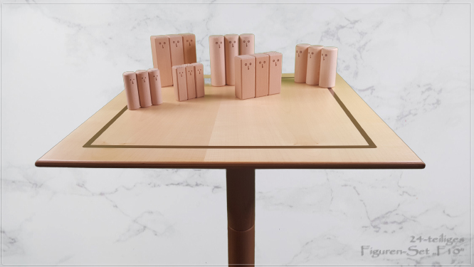 www.systembrett.at &middot; Systembrett-Artikel &middot; 24-teiliges, naturfarbenes Figuren-Set &bdquo;F10&rdquo;