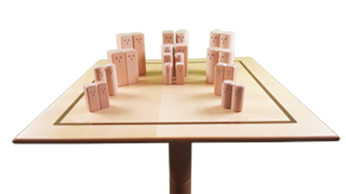 24-teiliges, unbehandeltes Figuren-Set &bdquo;F10&rdquo;