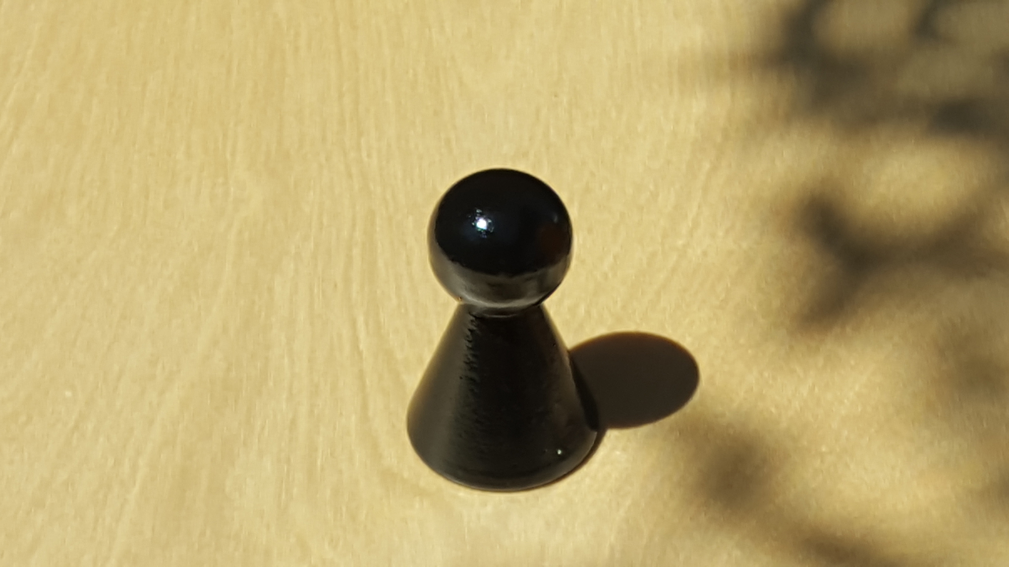 www.systembrett.at · Systembrett-Artikel · Einzel-Figur 7 cm in schwarz (ohne Augen);