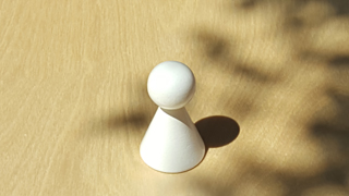 7 cm Figur weiß